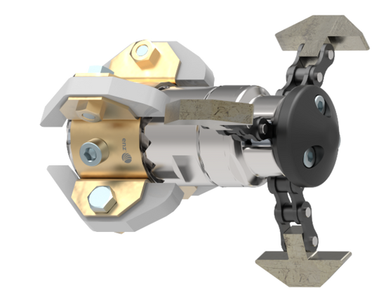 Chain scrapers 10.060TR / chain flail 2.36 - 6"