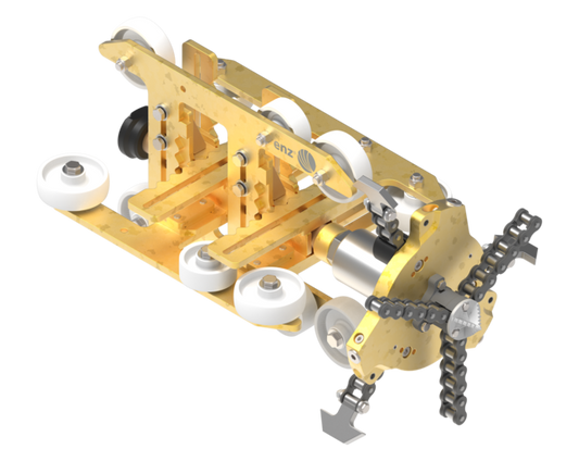 Wire rope and chain scrapers 10.400R/RS 1"