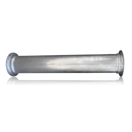 Heavy-Duty Flat Flange Aluminum Extension Vacuum Tube