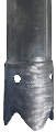 Heavy-Duty Flat Flange Aluminum Intake Vacuum Tube "Crown Tube"