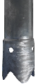 Heavy-Duty Aquatech Style Aluminum Intake Vacuum Tube "Crown Tube"